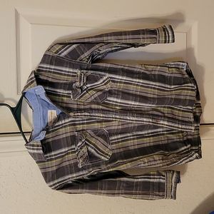Boys size 8 long sleeve button up. Weatherproof